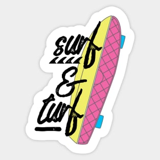 Surf & Turf Sticker